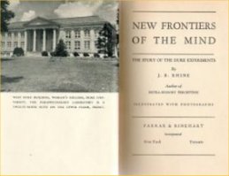 Title Page of New Frontiers of the Mind